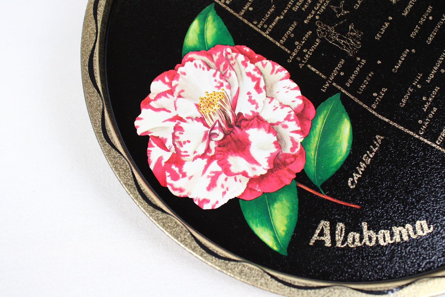 Alabama Souvenir Metal Serving Tray