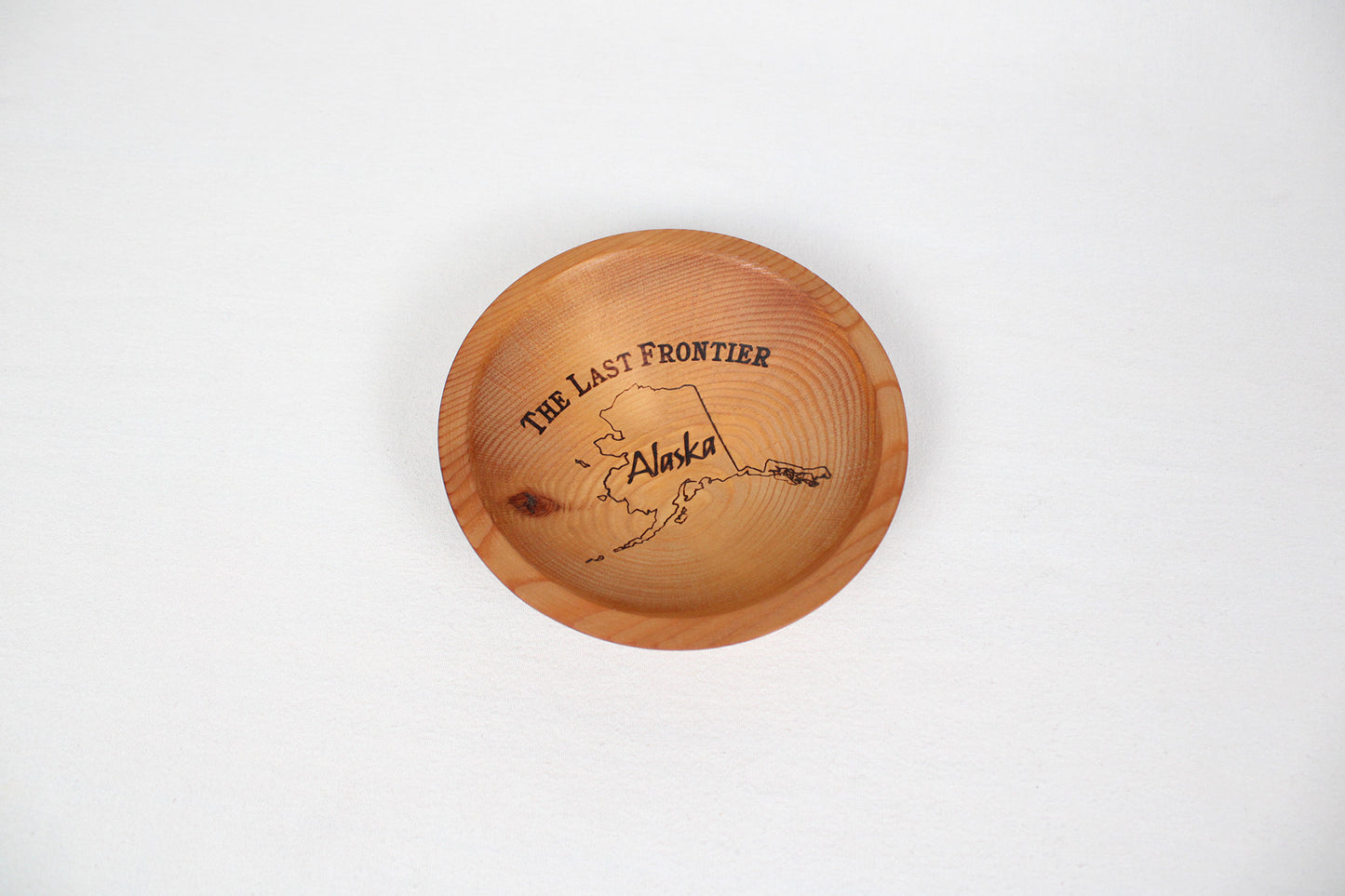 Alaska Forest Creations “The Last Frontier” Mountain Hemlock Wood Bowl