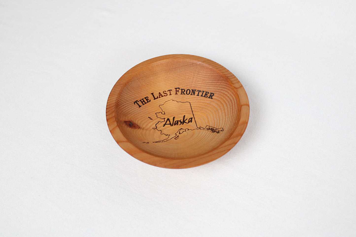 Alaska Forest Creations “The Last Frontier” Mountain Hemlock Wood Bowl
