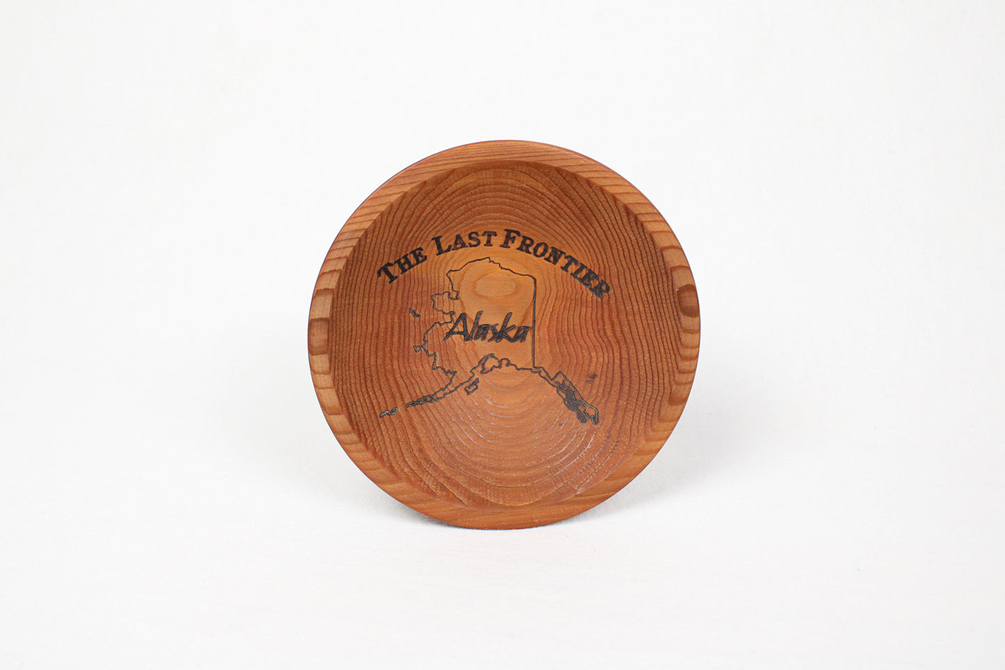 Alaska Forest Creations “The Last Frontier” Western Red Cedar Wood Bowl