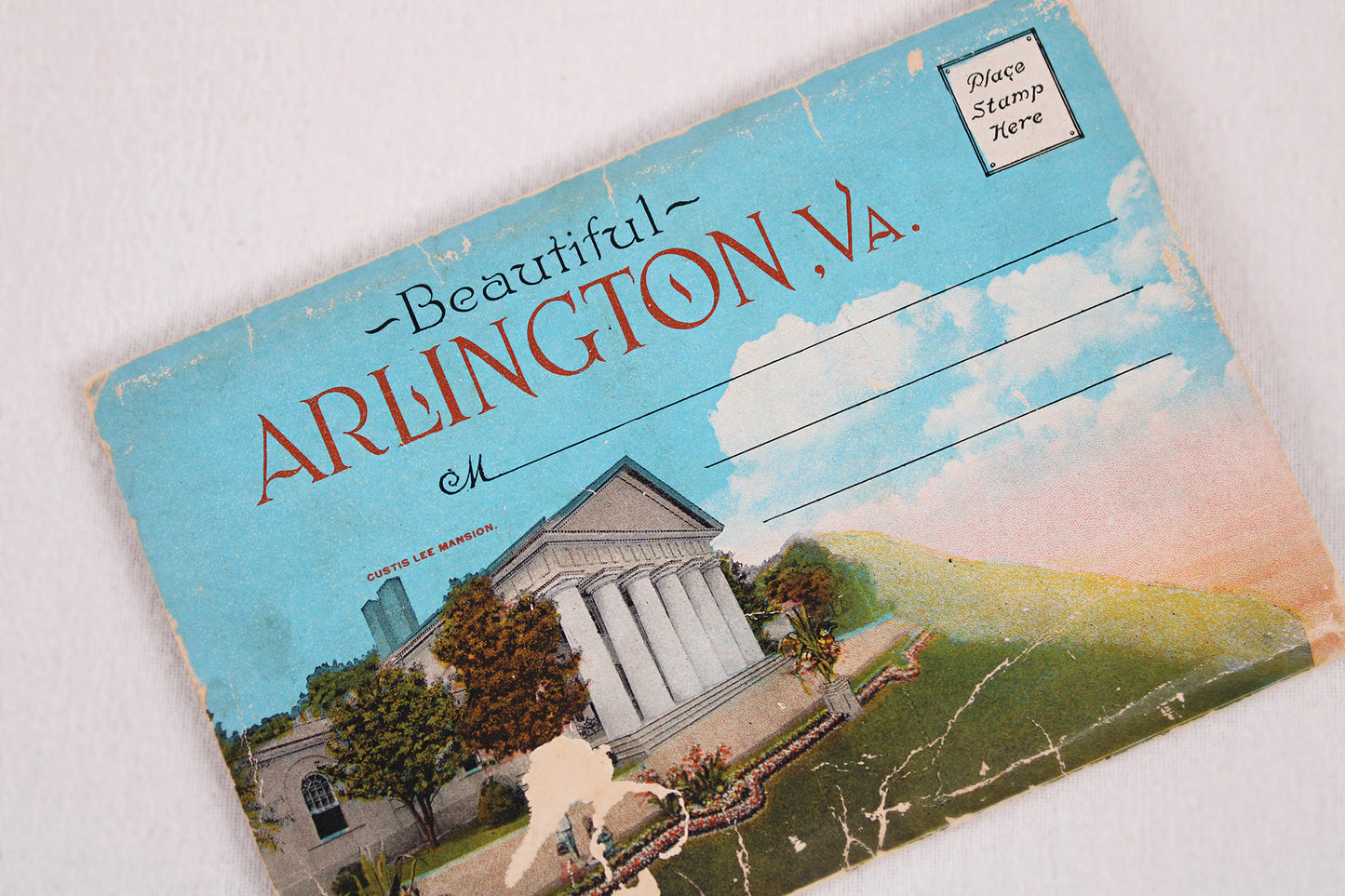Beautiful Arlington, Virginia / Accordion Postcard Set