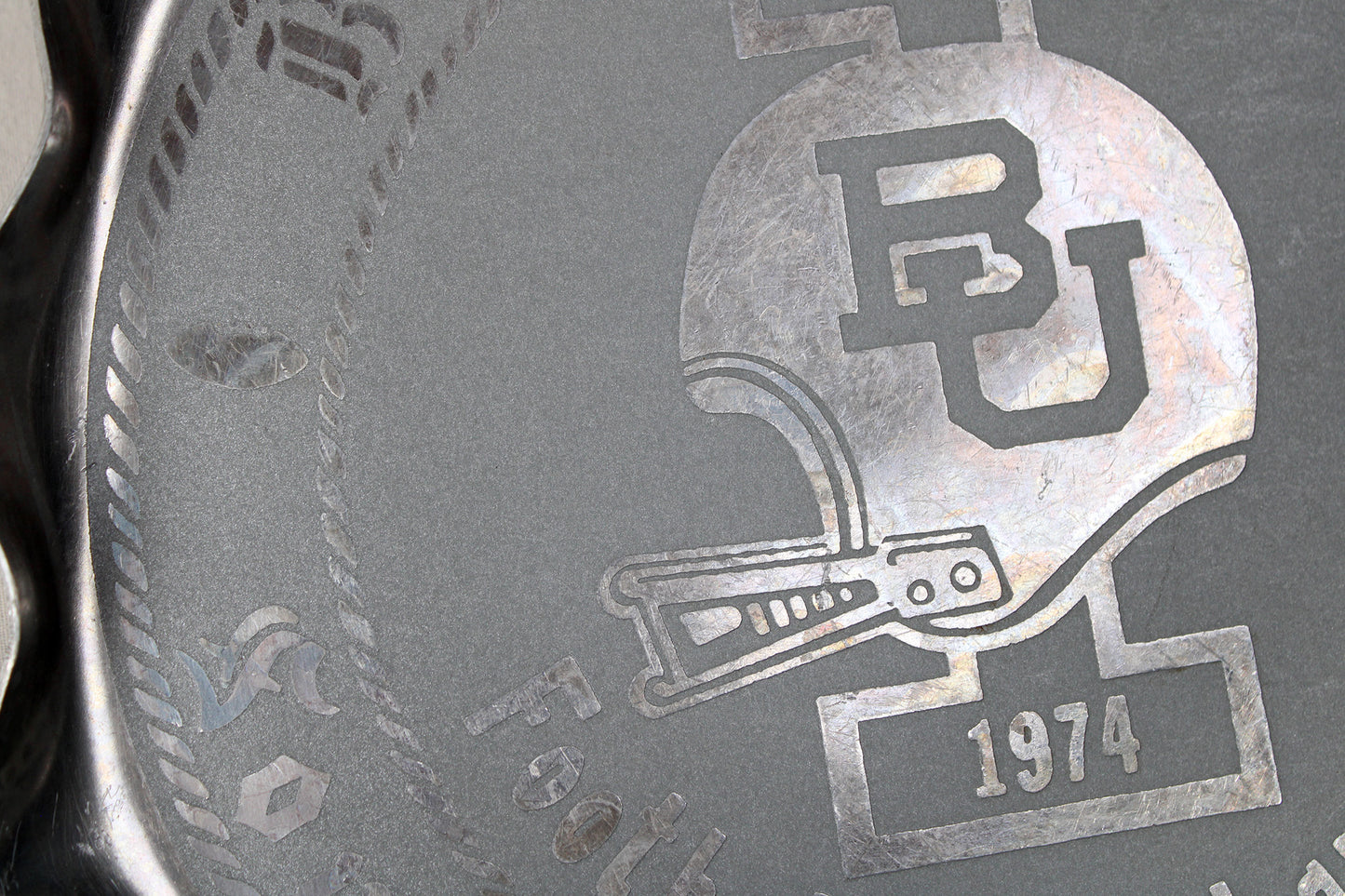 Baylor University 1974 Southwest Conference Champions Metal Tray