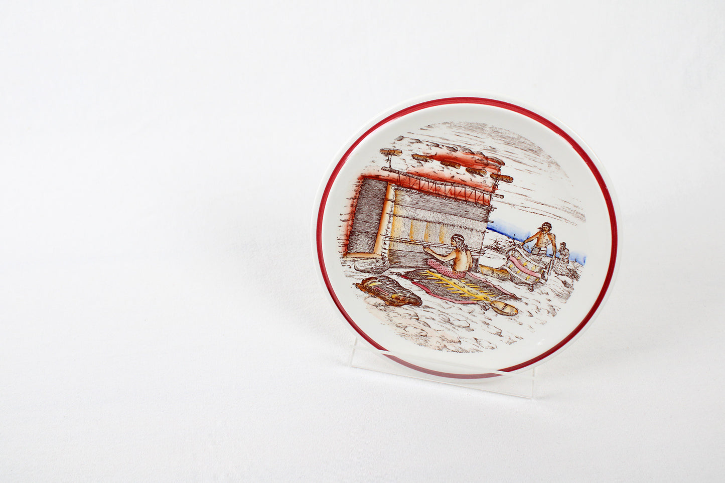 “Blanket Weavers” Decorative Plate From ‘Bits Of The Southwest’ Series