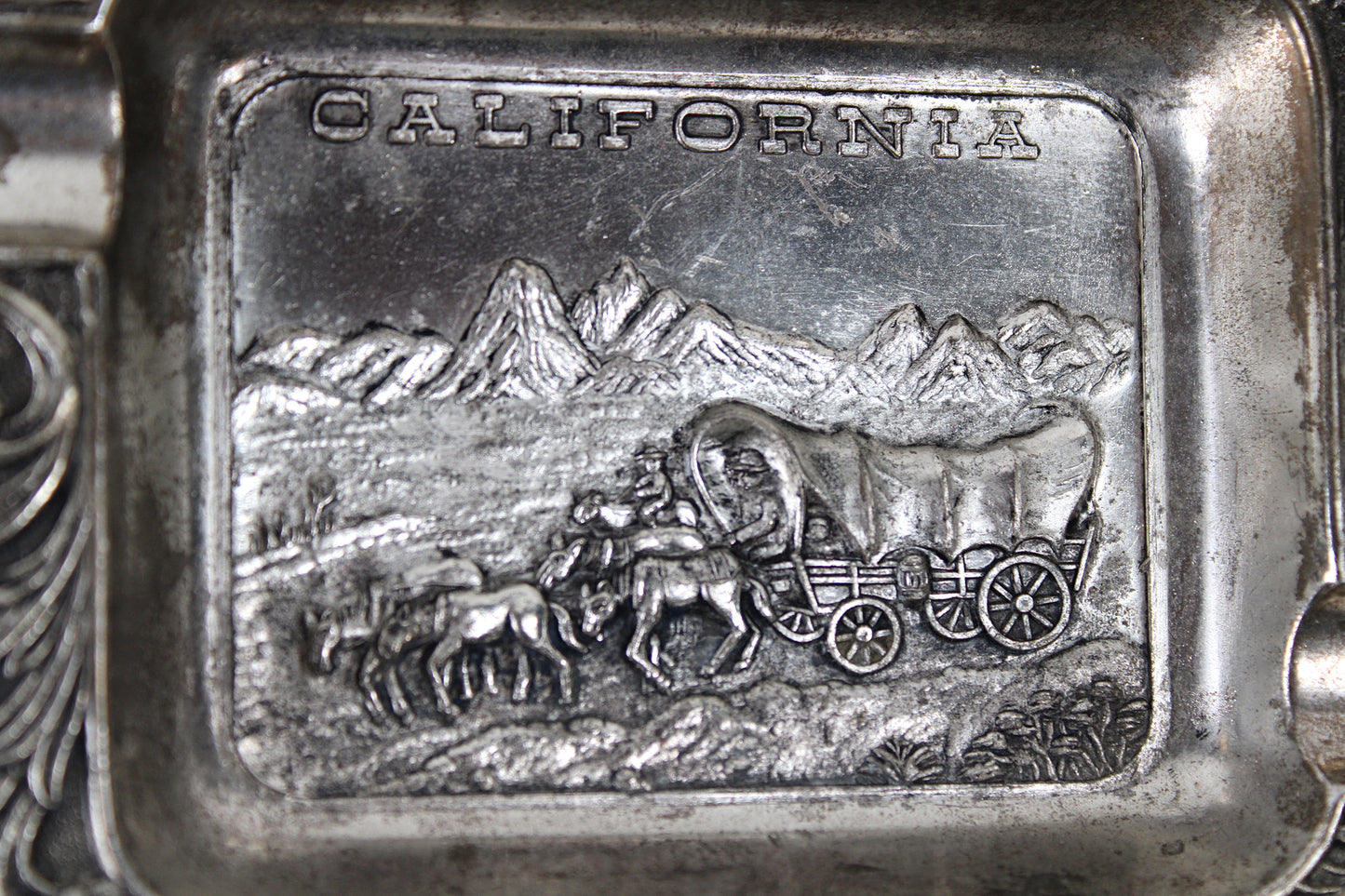California Conestoga Wagon Metal Ash Try