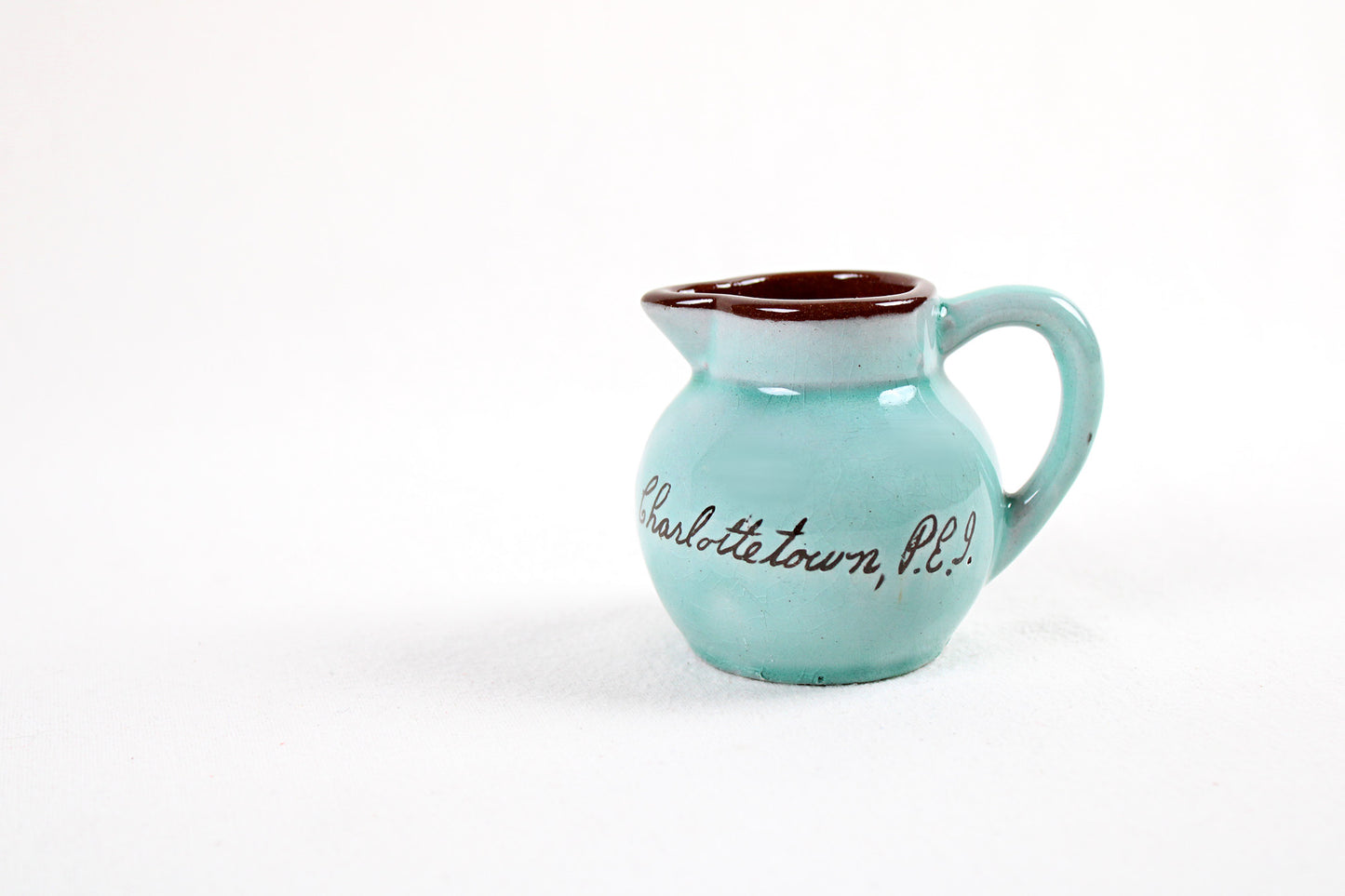 Charlottetown Prince Edward Island Miniature Pitcher
