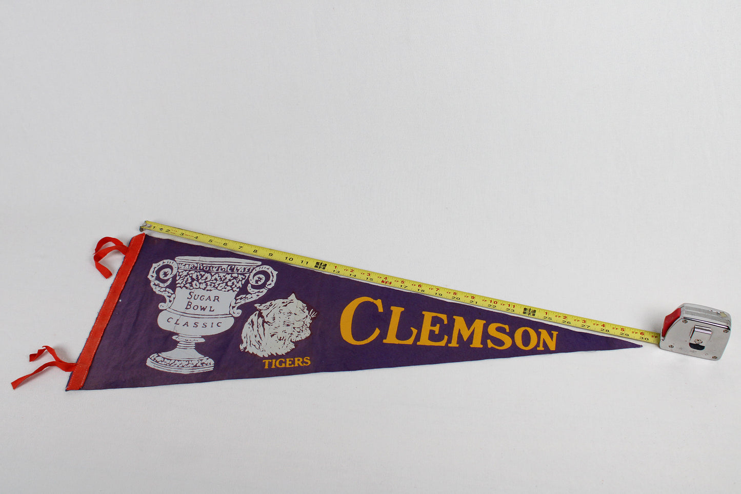 Clemson Tigers 1959 Sugar Bowl Classic Pennant