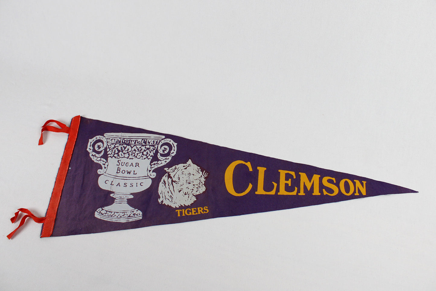 Clemson Tigers 1959 Sugar Bowl Classic Pennant