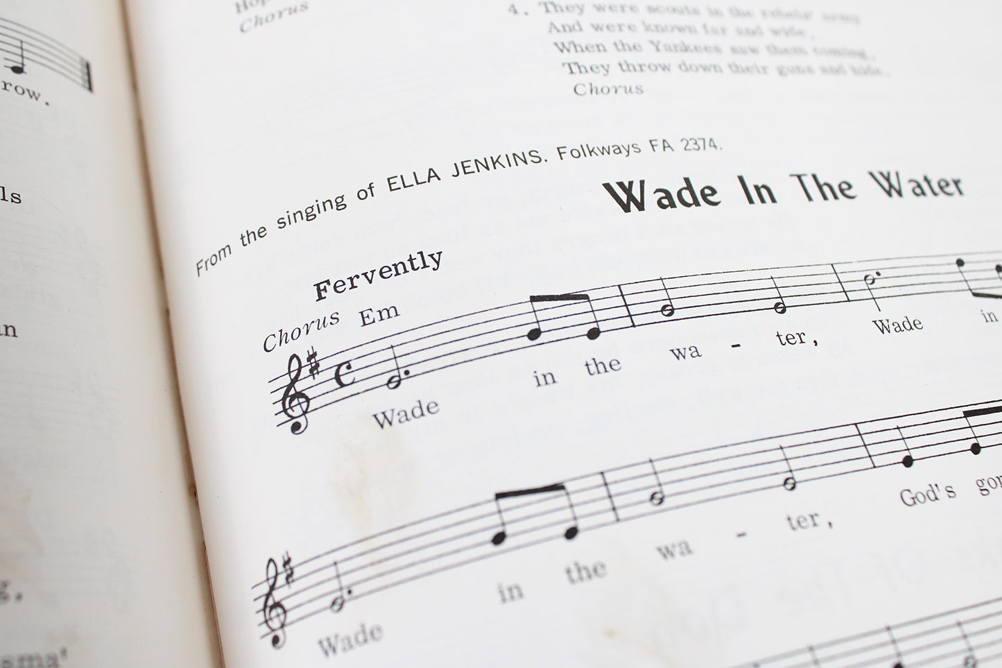 Folkways Records 104 Folk Songs Songbook, Compiled by Moses Asch (1964): Ella Jenkins