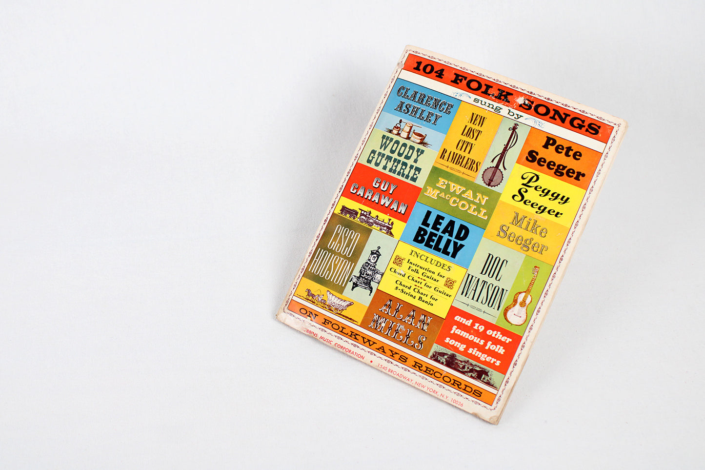 Folkways Records 104 Folk Songs Songbook, Compiled by Moses Asch (1964)