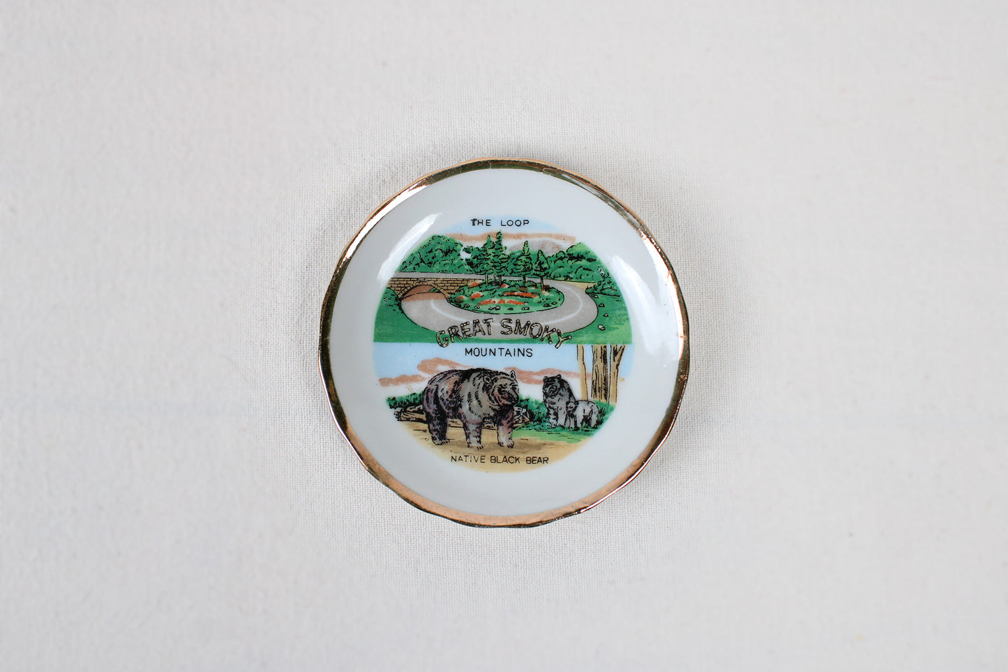 Great Smoky Mountains Small Souvenir Plate
