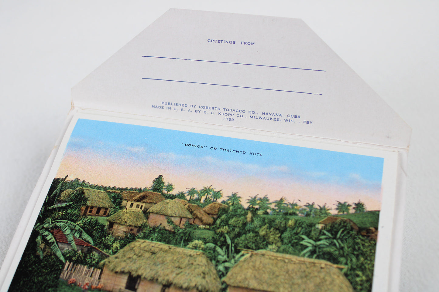 Souvenir of Havana, Cuba / Accordion Postcard Set