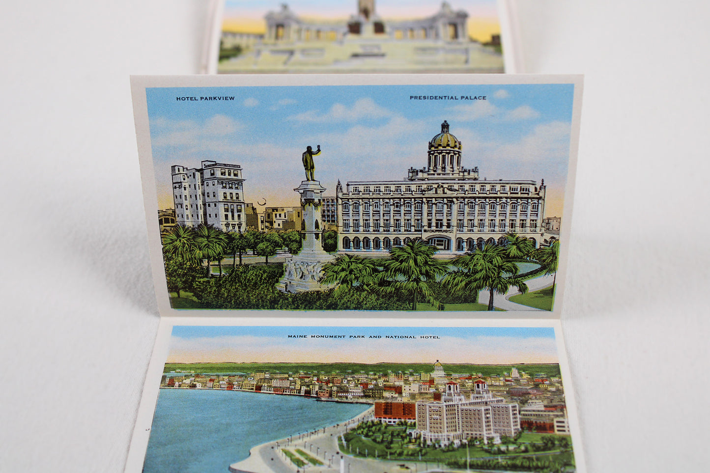 Souvenir of Havana, Cuba / Accordion Postcard Set