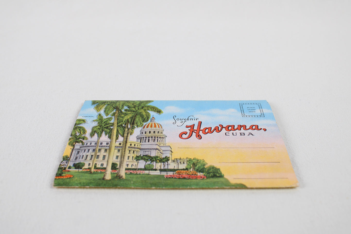 Souvenir of Havana, Cuba / Accordion Postcard Set