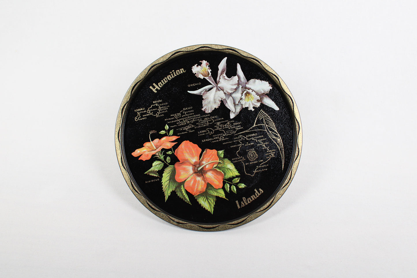 Hawai’i Souvenir Metal Serving Tray