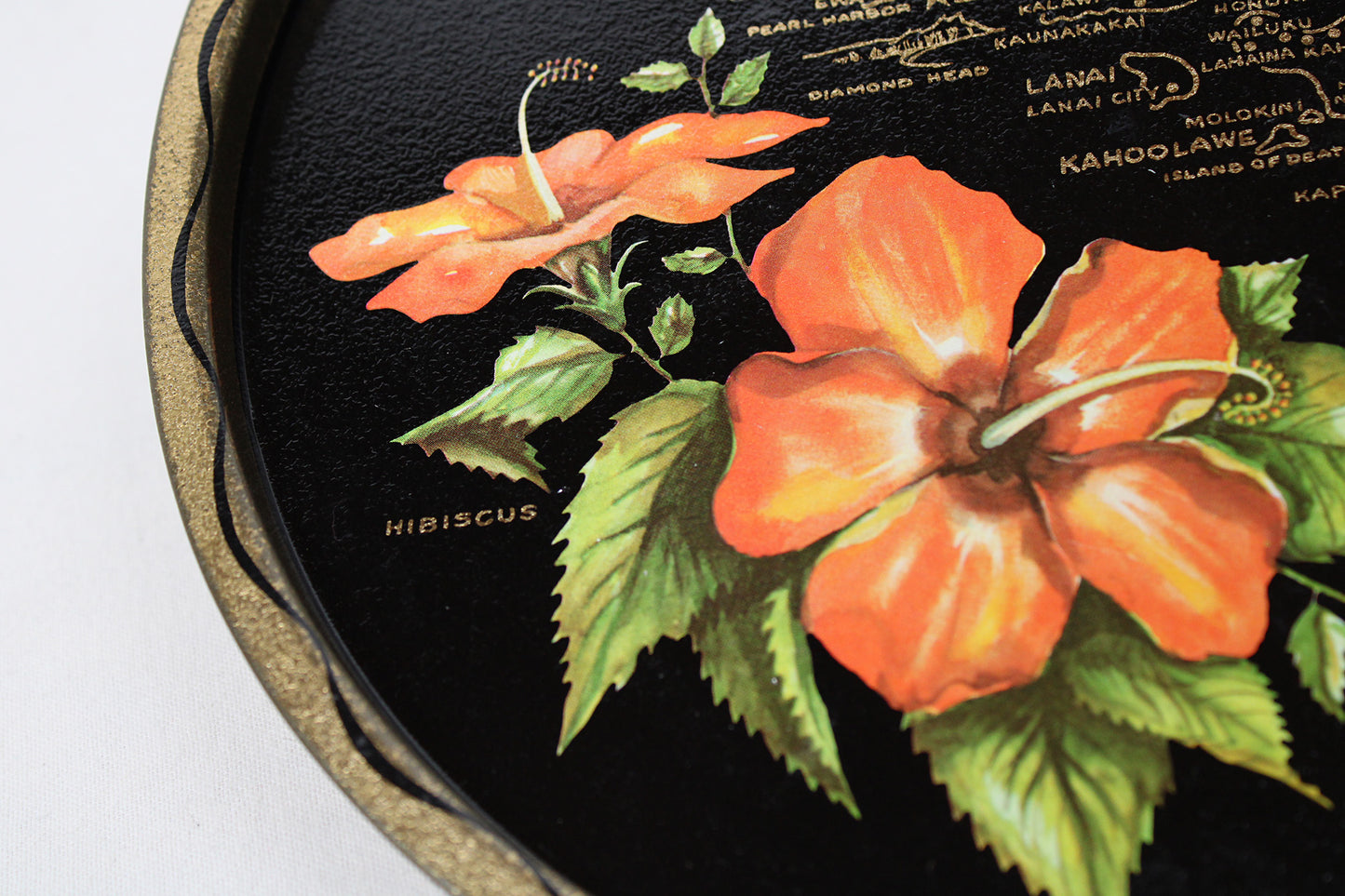 Hawai’i Souvenir Metal Serving Tray