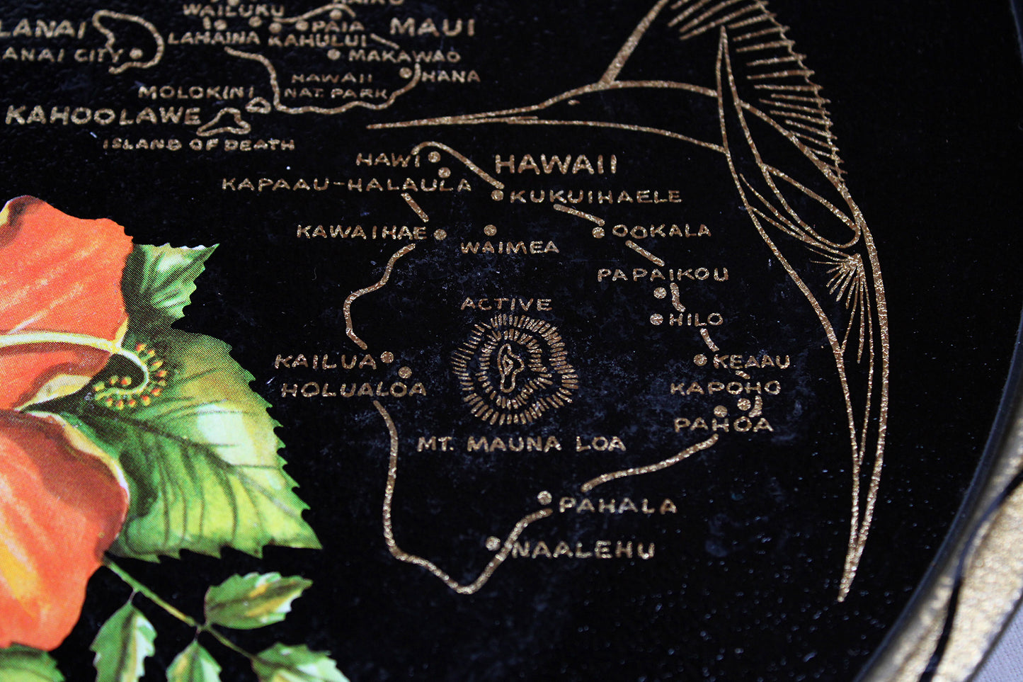 Hawai’i Souvenir Metal Serving Tray