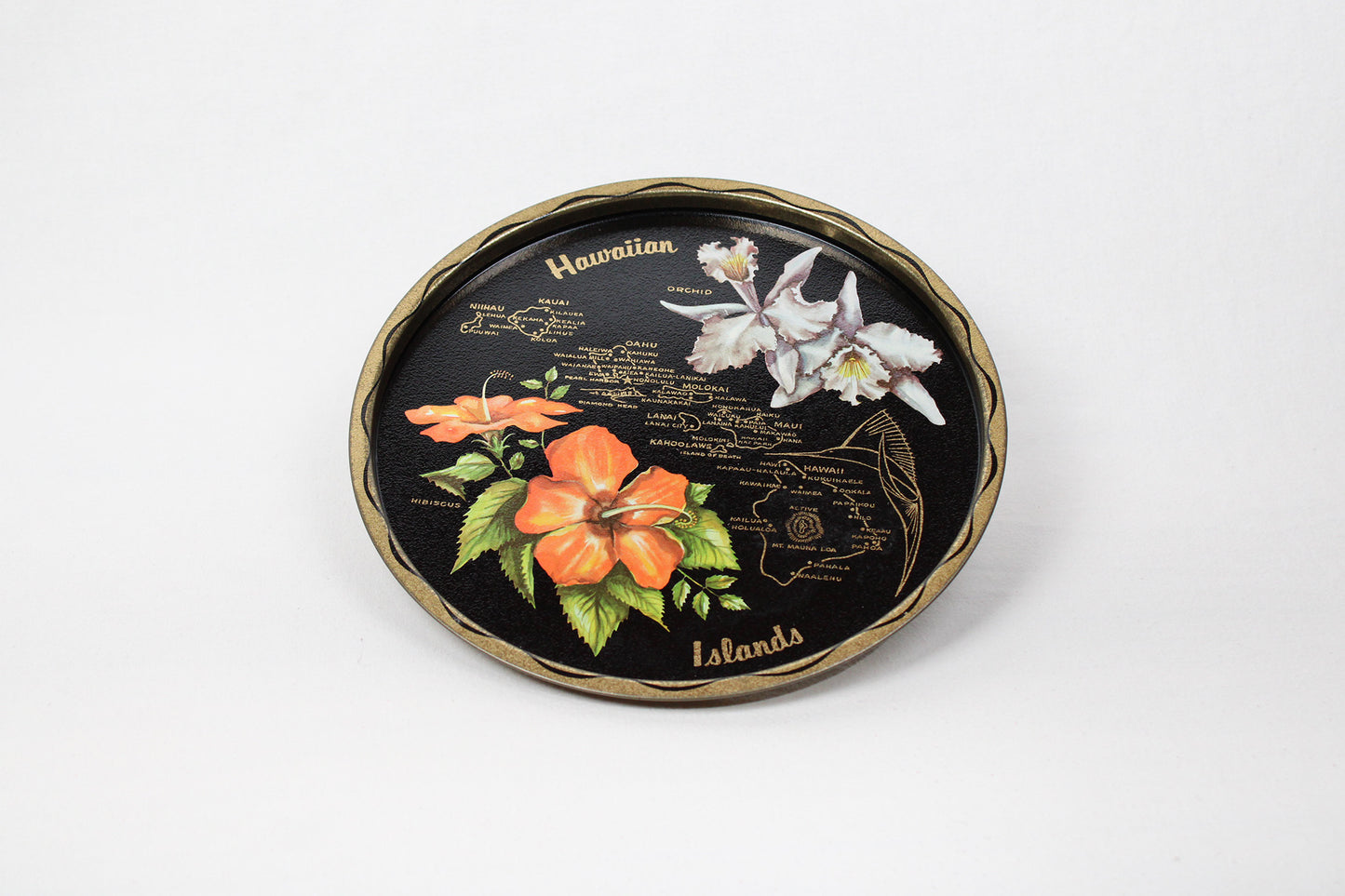 Hawai’i Souvenir Metal Serving Tray