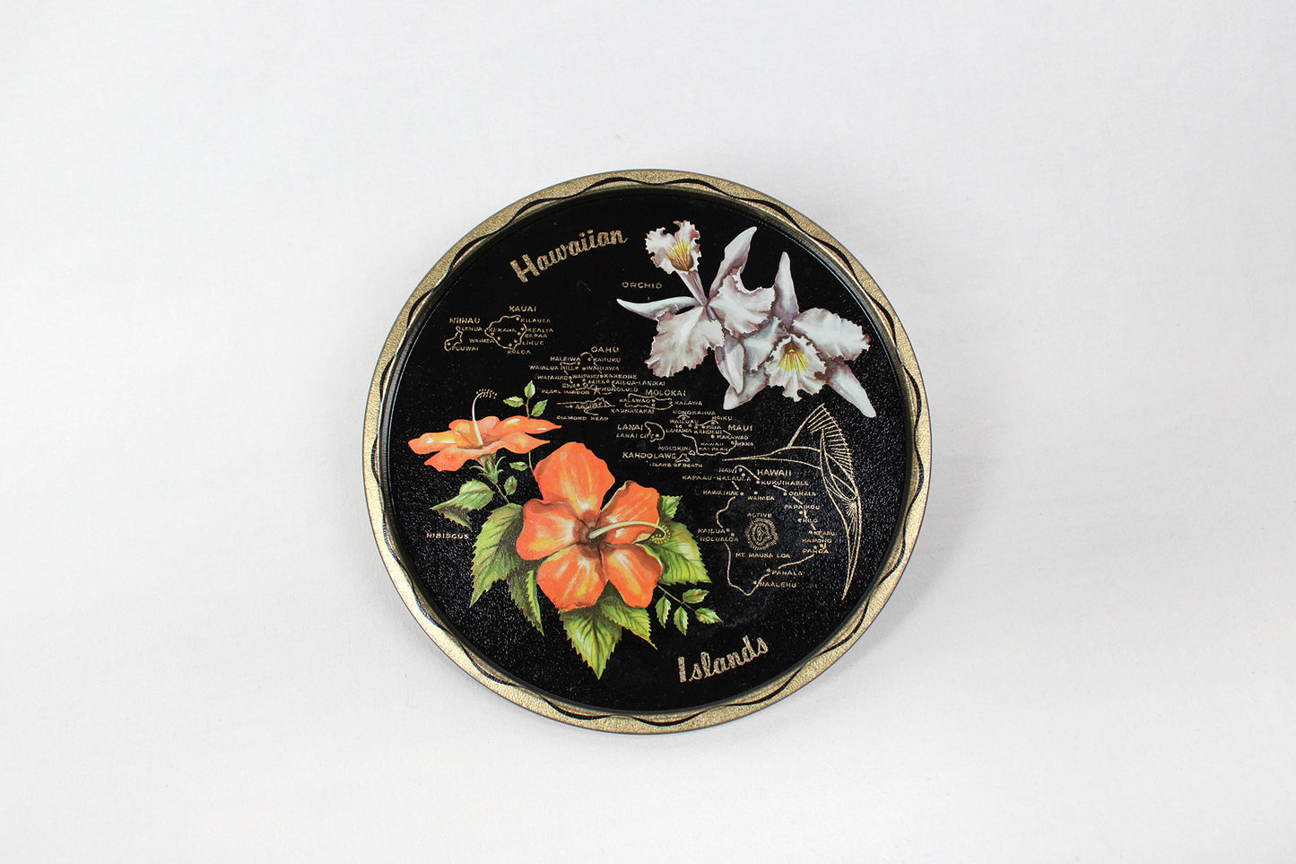 Hawai’i Souvenir Metal Serving Tray