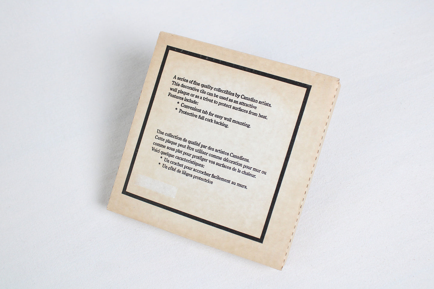 Jody Wilson Coast Salish Artist Ceramic Trivet: Killerwhale