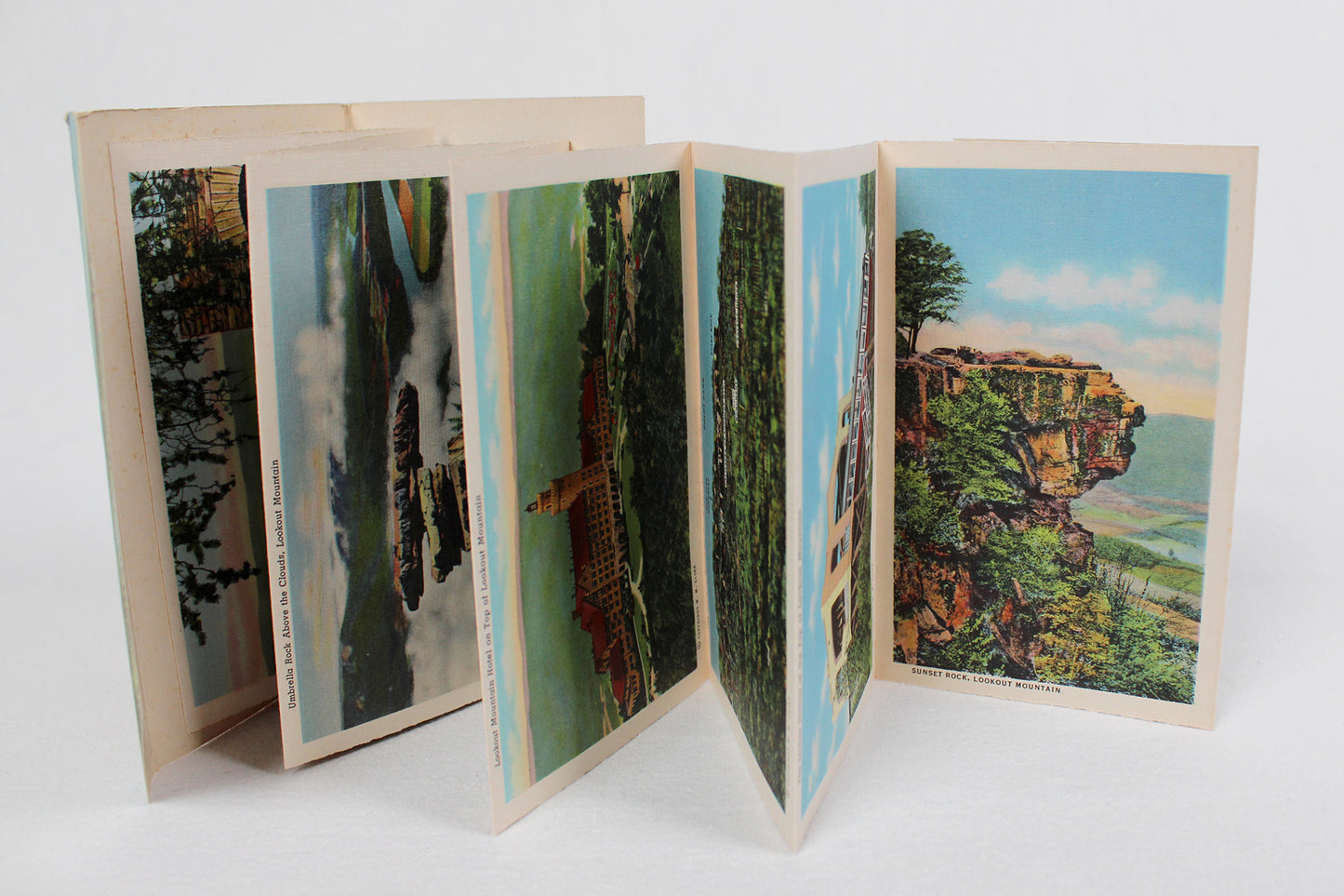 Views of Lookout Mountain Chattanooga, Tennessee / Accordion Postcard Set