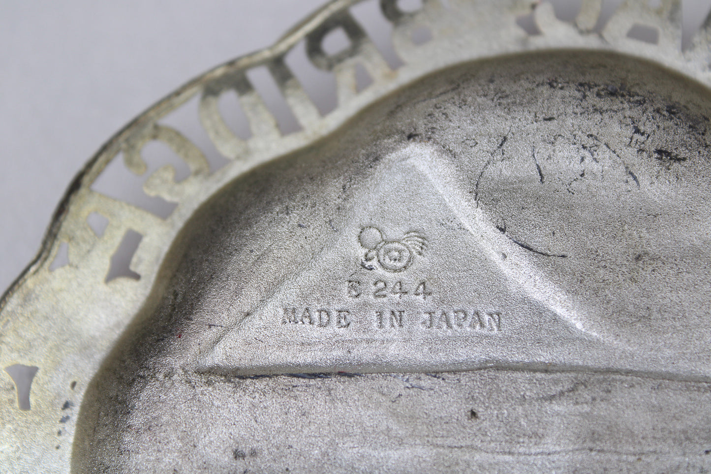 Mackinac Bridge Metal Ashtray Souvenir