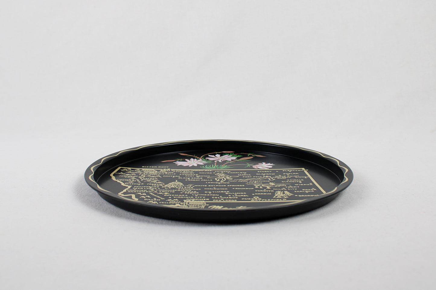 Montana Souvenir Metal Serving Tray
