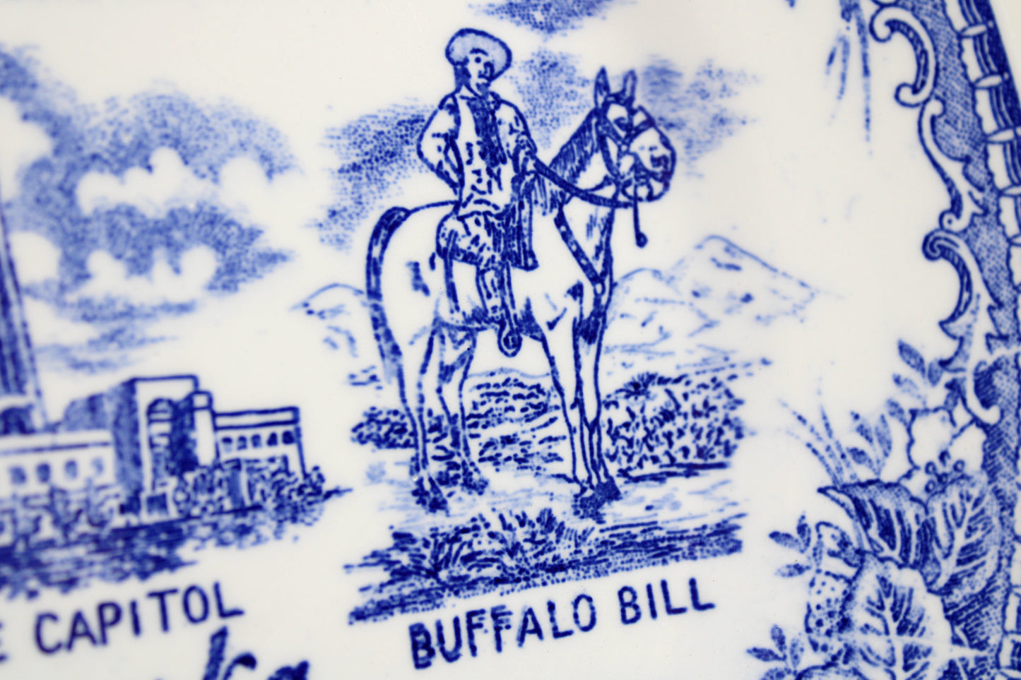 Nebraska Decorative Souvenir Plate