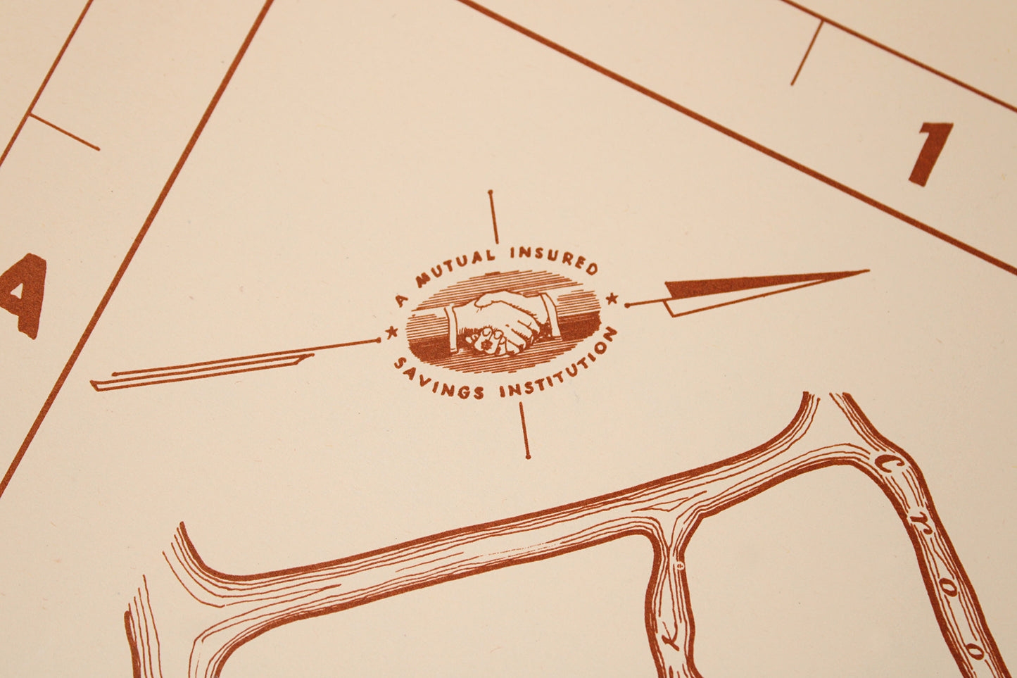 Ocean City, New Jersey, “America’s Favorite Family Resort” City Map, 1952