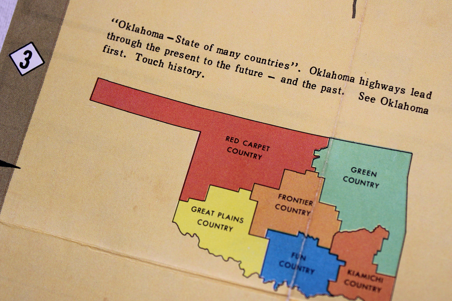 Oklahoma 1974 Official State Highway Map