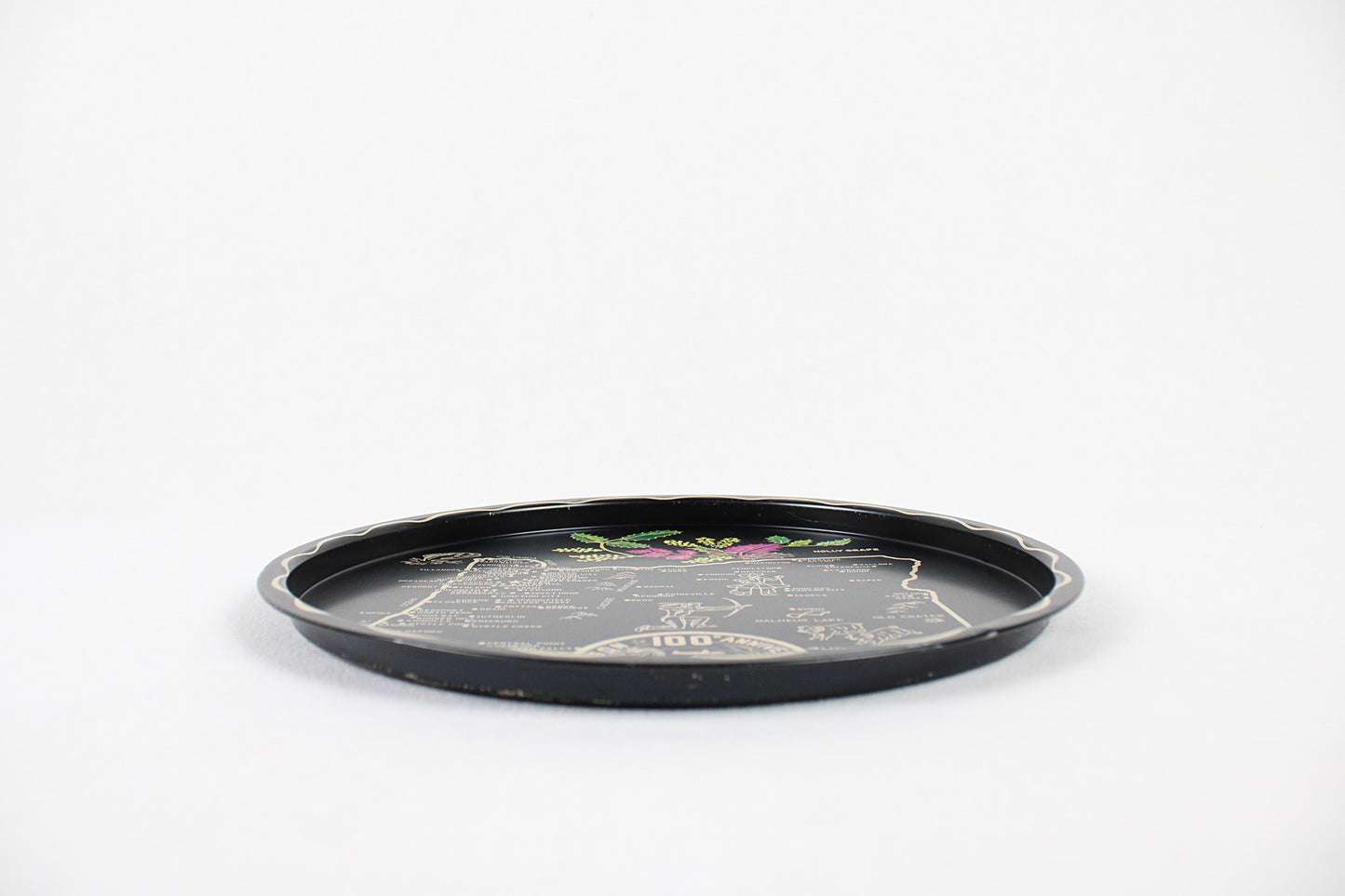 Oregon Souvenir Metal Serving Tray — 100th Anniversary Celebration / State Centennial Edition (1859-1959)