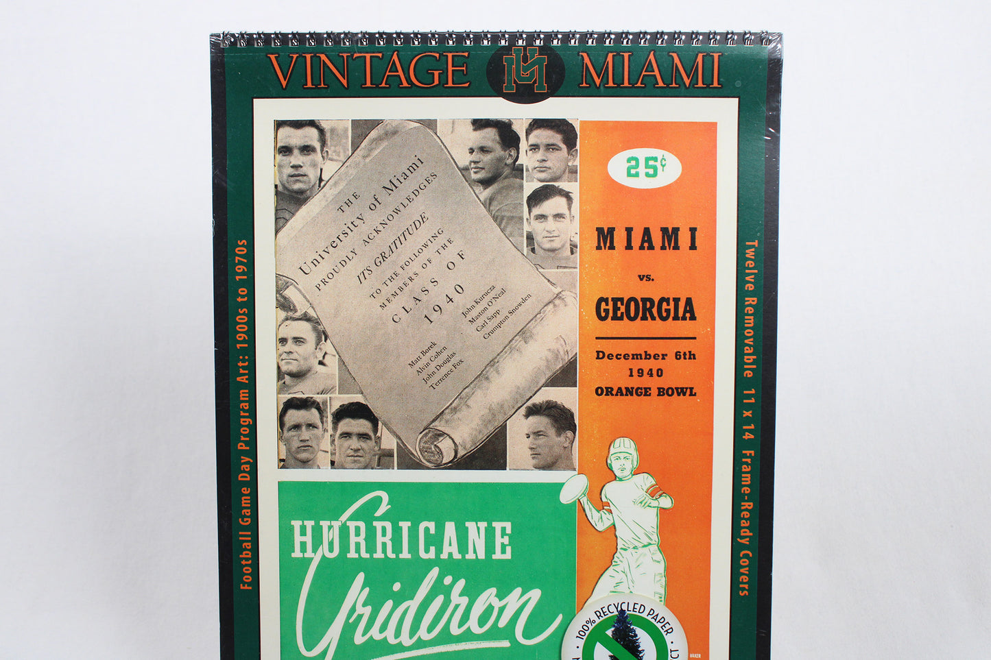 University of Miami Vintage Football 2011 Calendar / Asgard Press