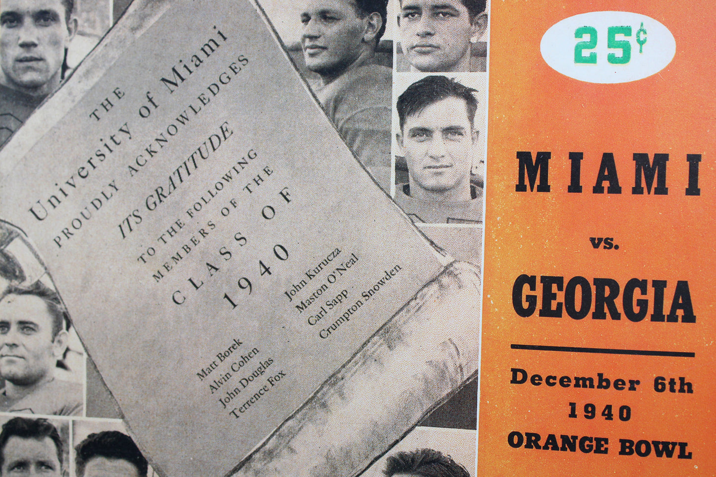 University of Miami Vintage Football 2011 Calendar / Asgard Press