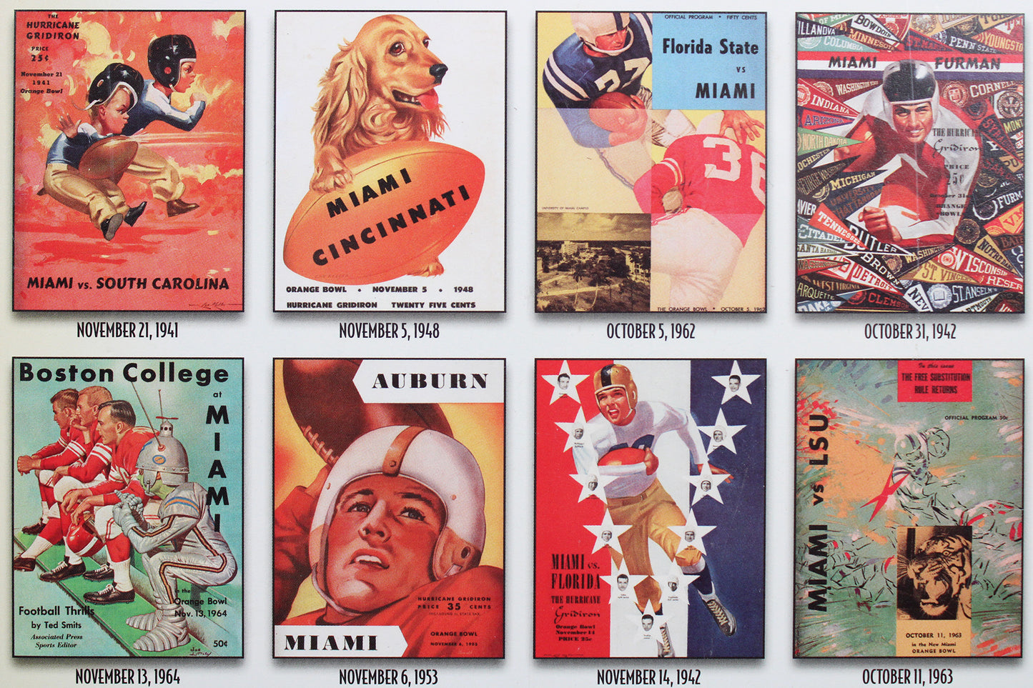 University of Miami Vintage Football 2011 Calendar / Asgard Press