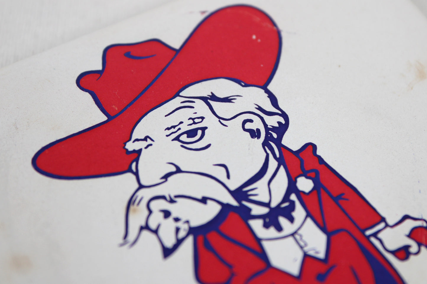 University Of Mississippi Colonel Reb Ceramic Coaster