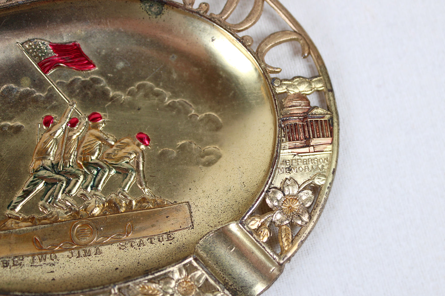 Washington, D.C. Small Metal Ashtray Souvenir