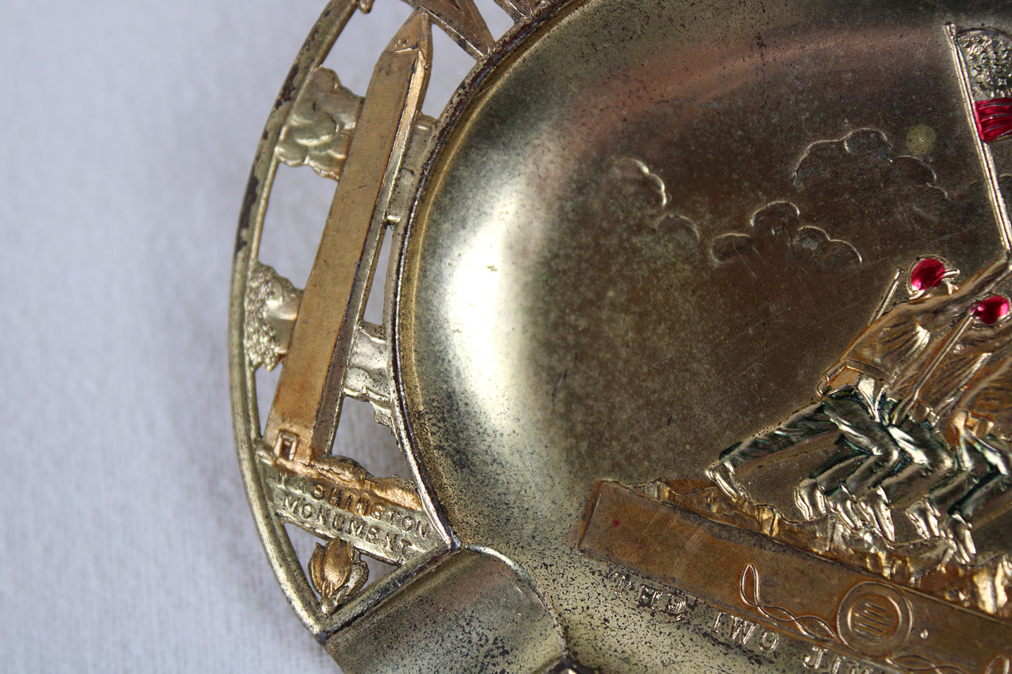 Washington, D.C. Small Metal Ashtray Souvenir
