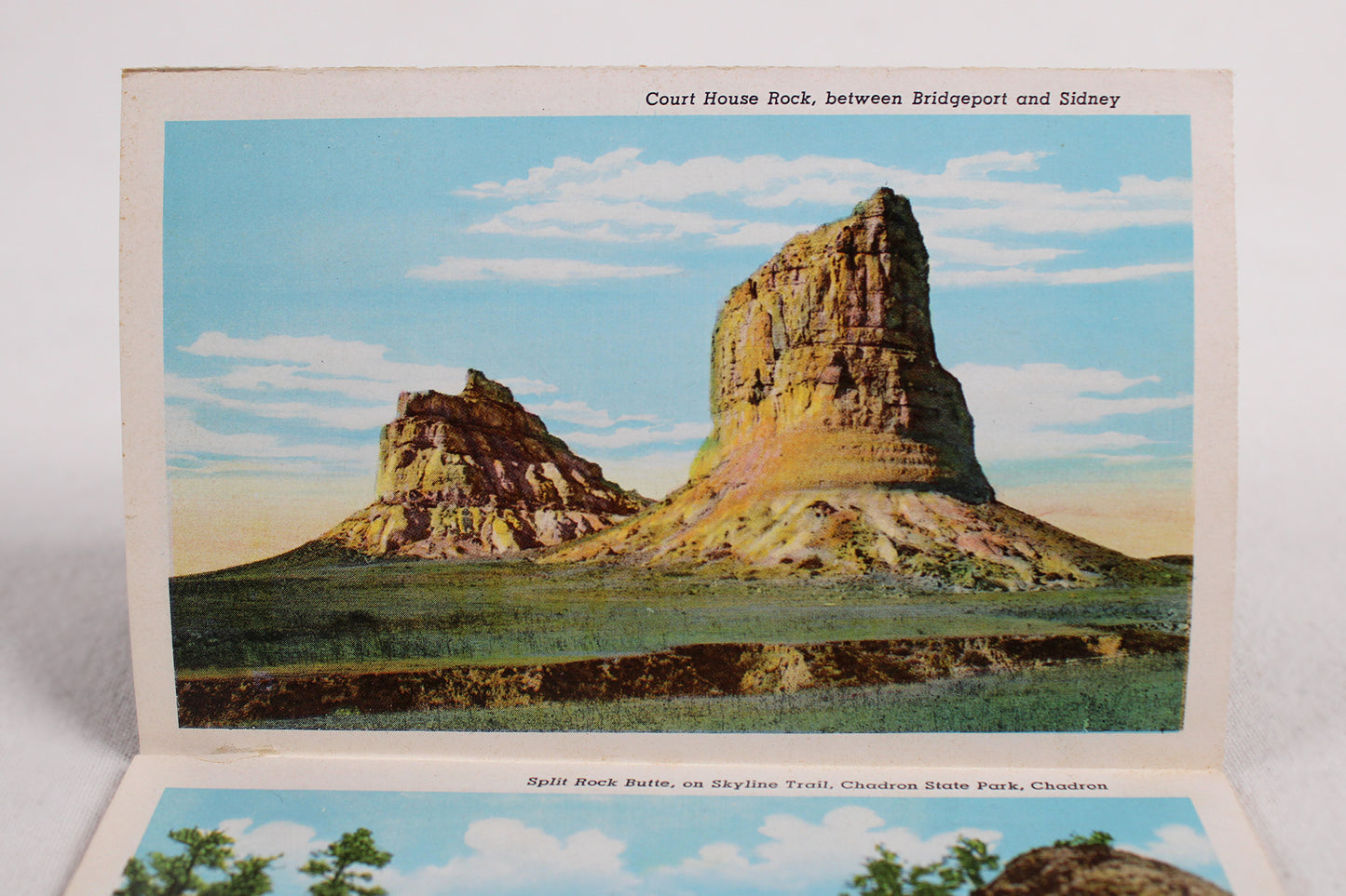 Souvenir Folder of Scenic Western Nebraska Accordion Postcard Set