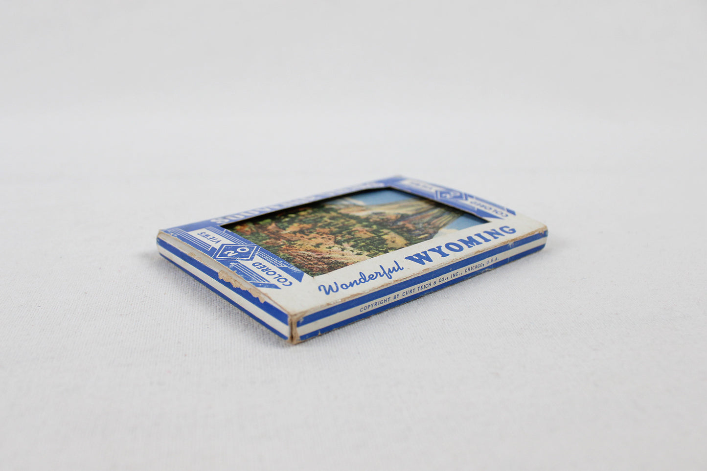 “Wonderful Wyoming” Souvenir View 20 Card Deck Mailer