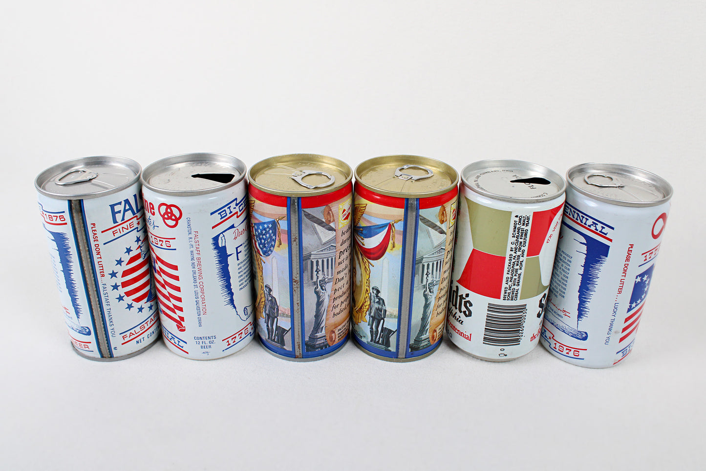 1776-1976 Bicentennial: I (Collectible Beer Can 6-Pack)