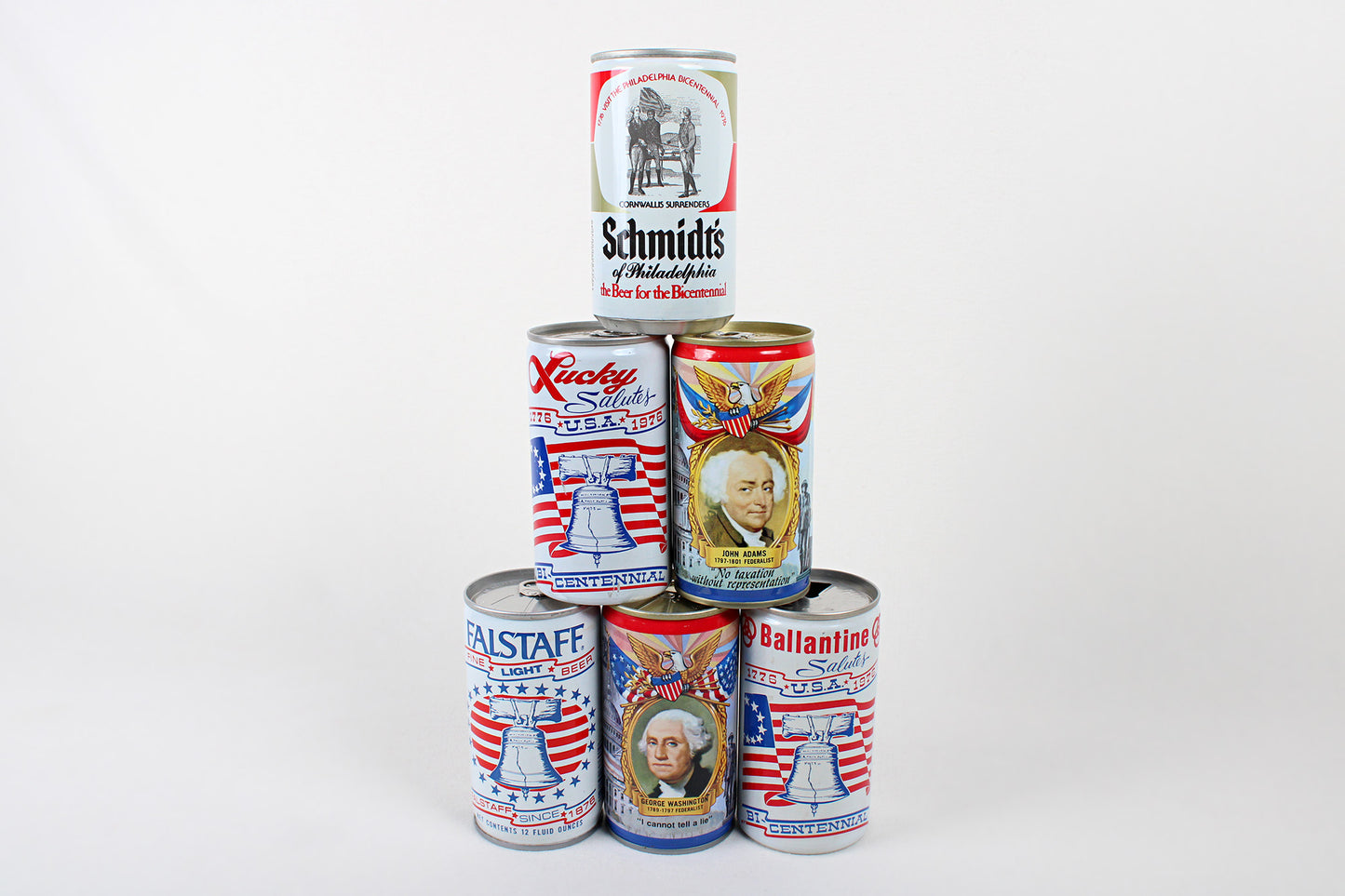 1776-1976 Bicentennial: I (Collectible Beer Can 6-Pack)