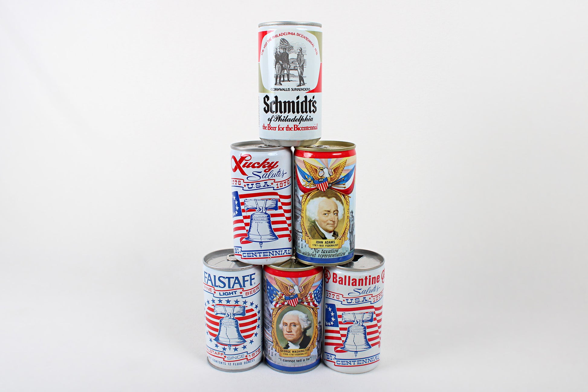 1776-1976 Bicentennial: I (Collectible Beer Can 6-Pack)