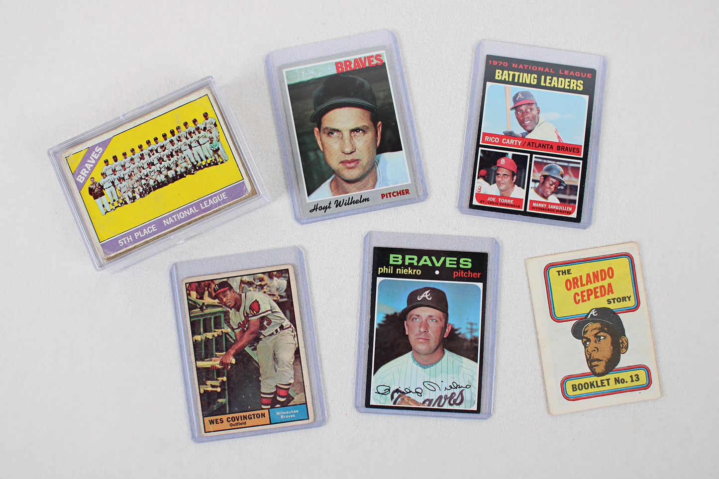 Atlanta / Milwaukee Braves: 1961-1971 Topps Baseball Card Pack