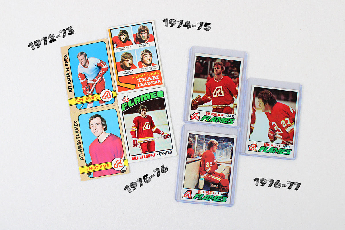 Atlanta Flames: Topps Hockey Card Team Pack, 1972-73 - 1980-81