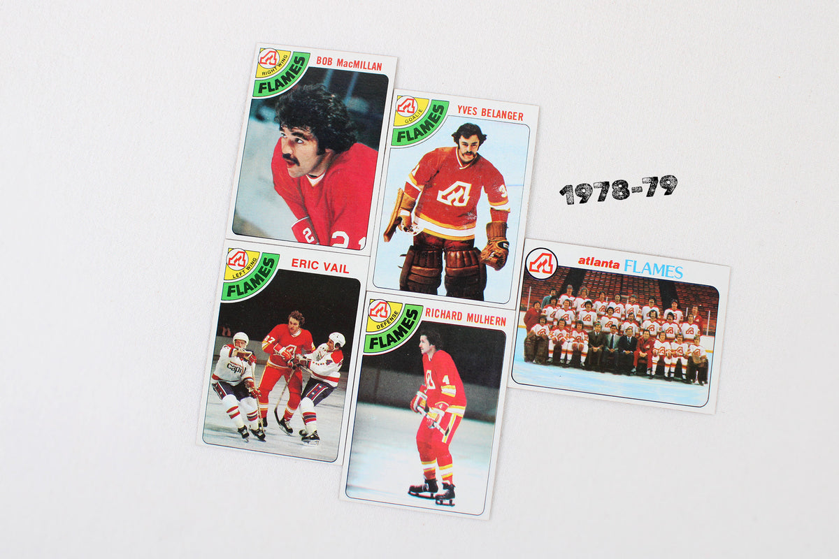 Atlanta Flames: Topps Hockey Card Team Pack, 1972-73 - 1980-81