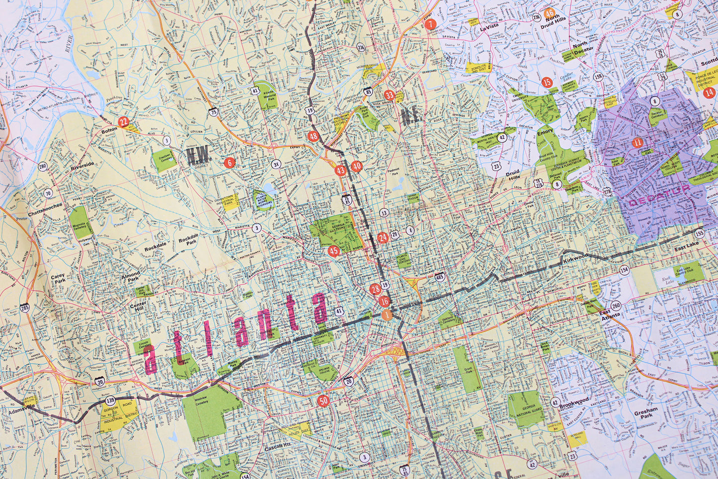 Atlanta: Goin’ Metro — VIP (Vintage Itinerary Pack)