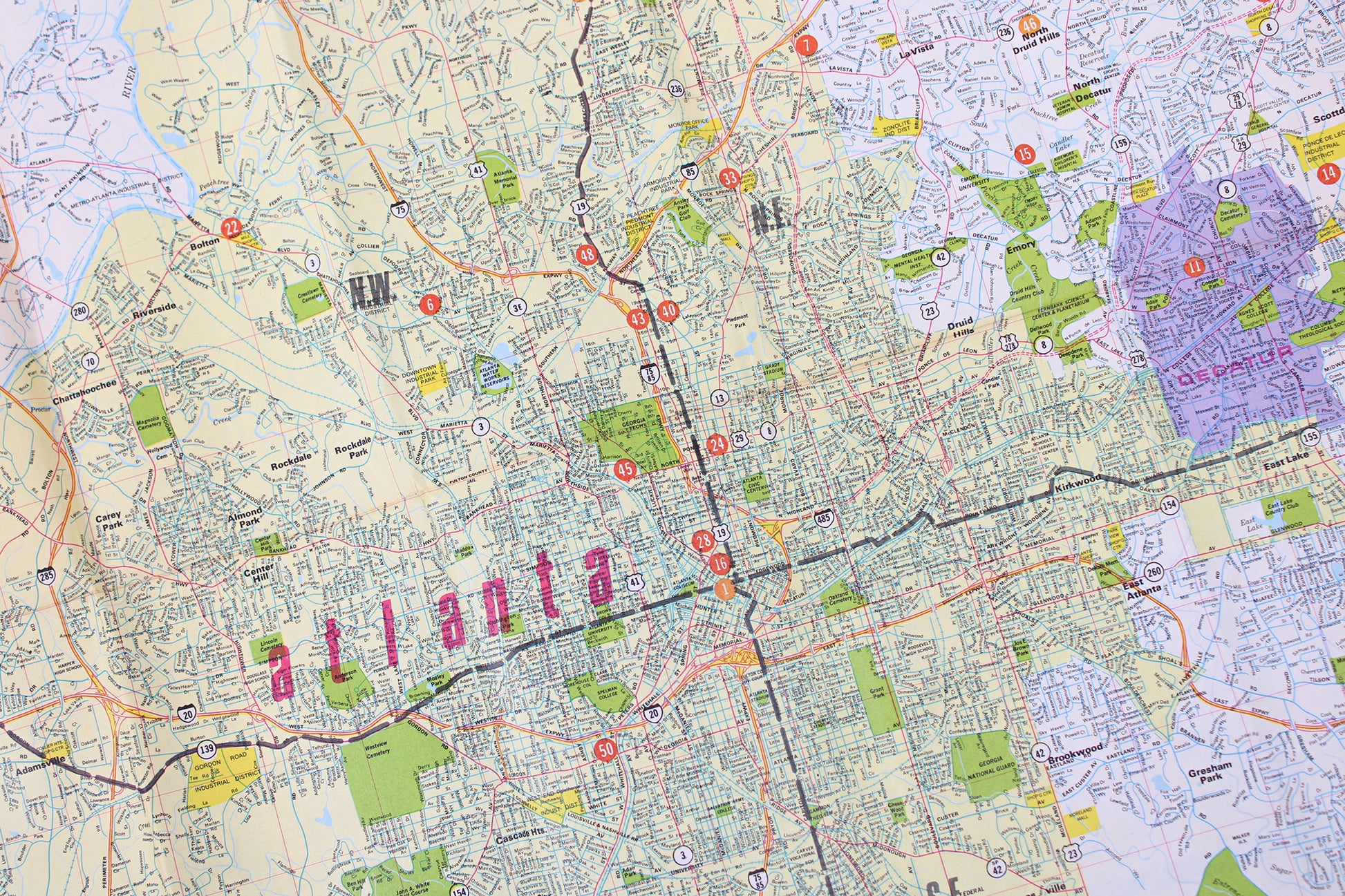 Atlanta: Goin’ Metro — VIP (Vintage Itinerary Pack)