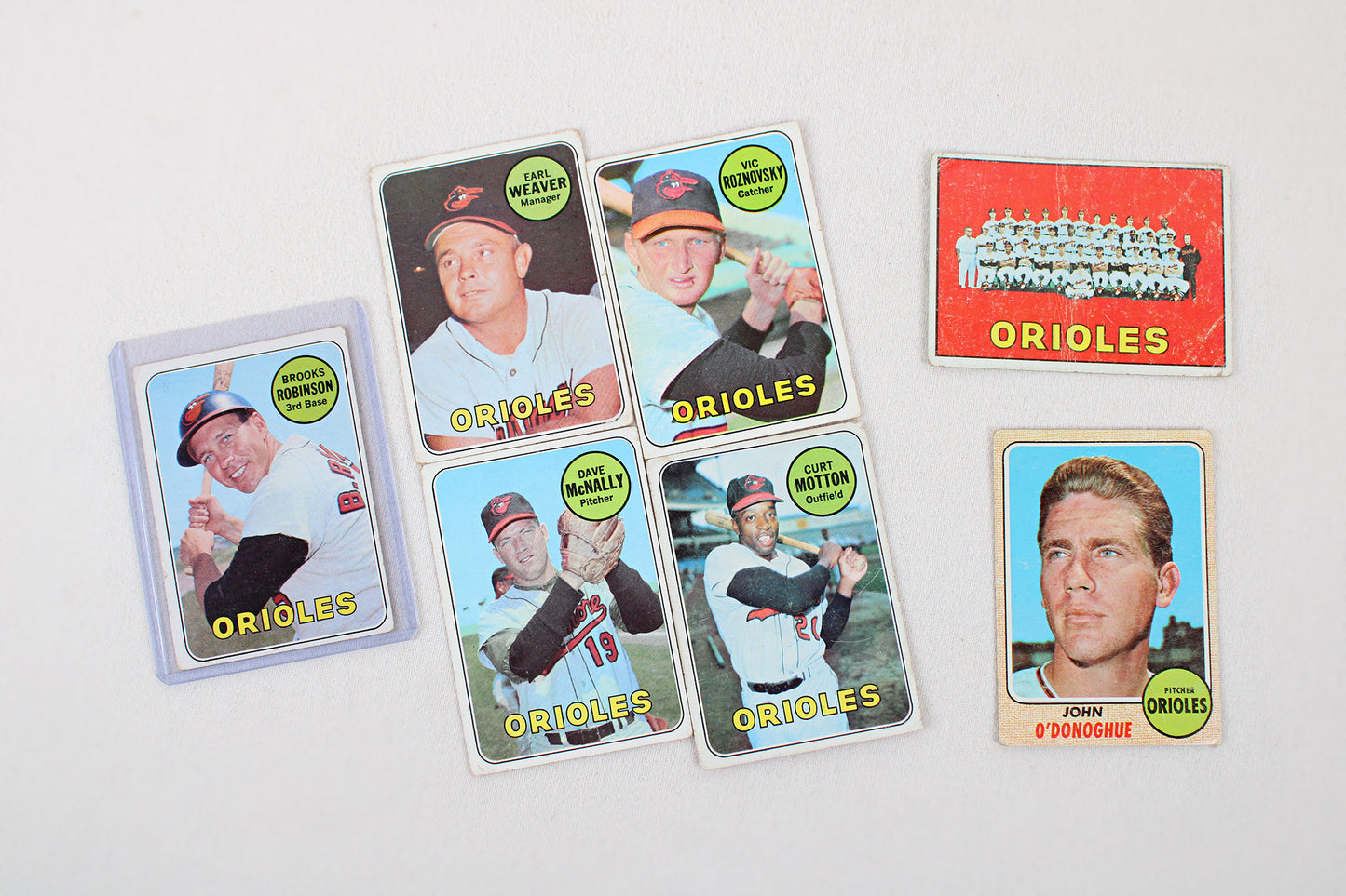 Baltimore Orioles: 1966-1971 Topps Baseball Card Pack