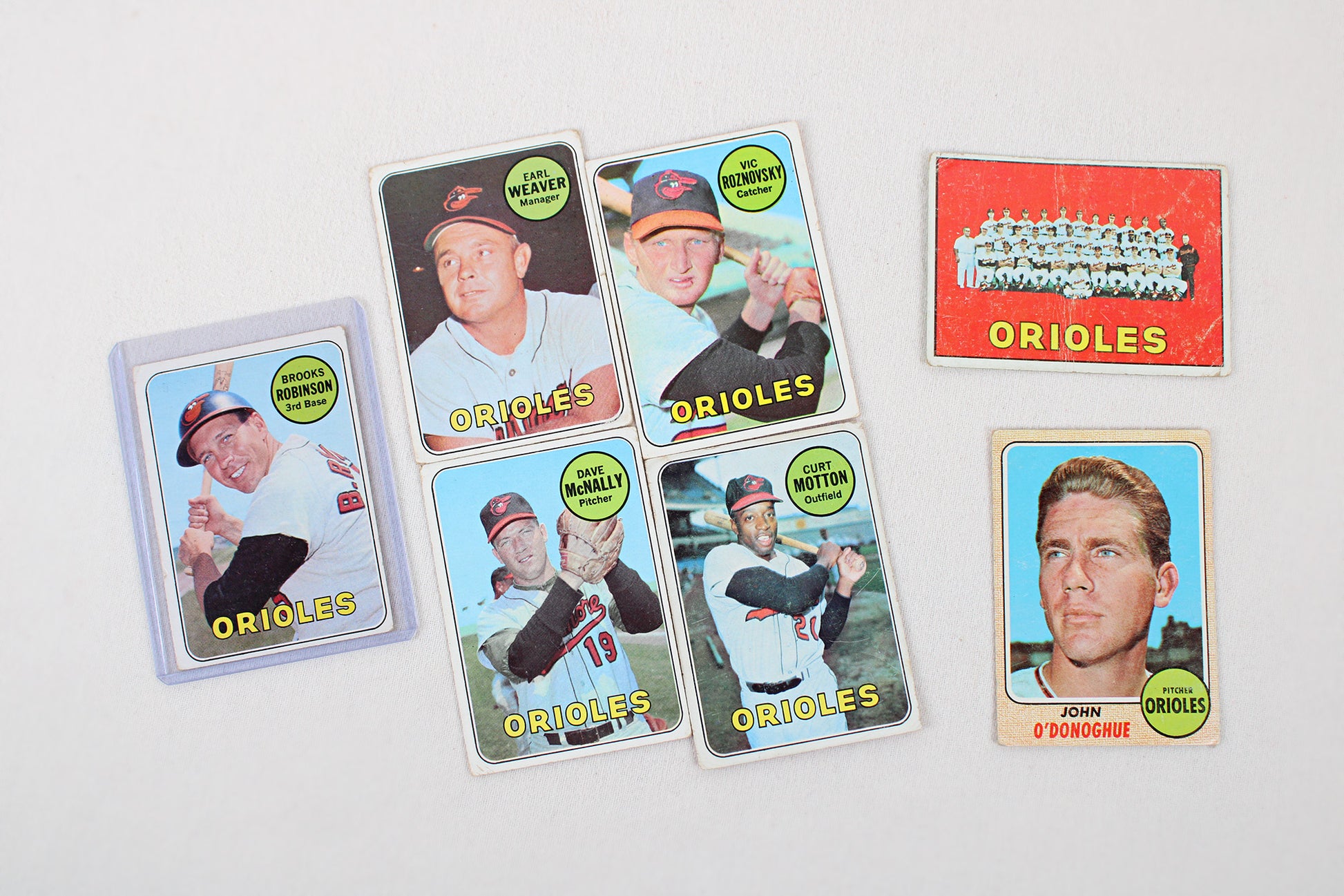 Baltimore Orioles: 1966-1971 Topps Baseball Card Pack