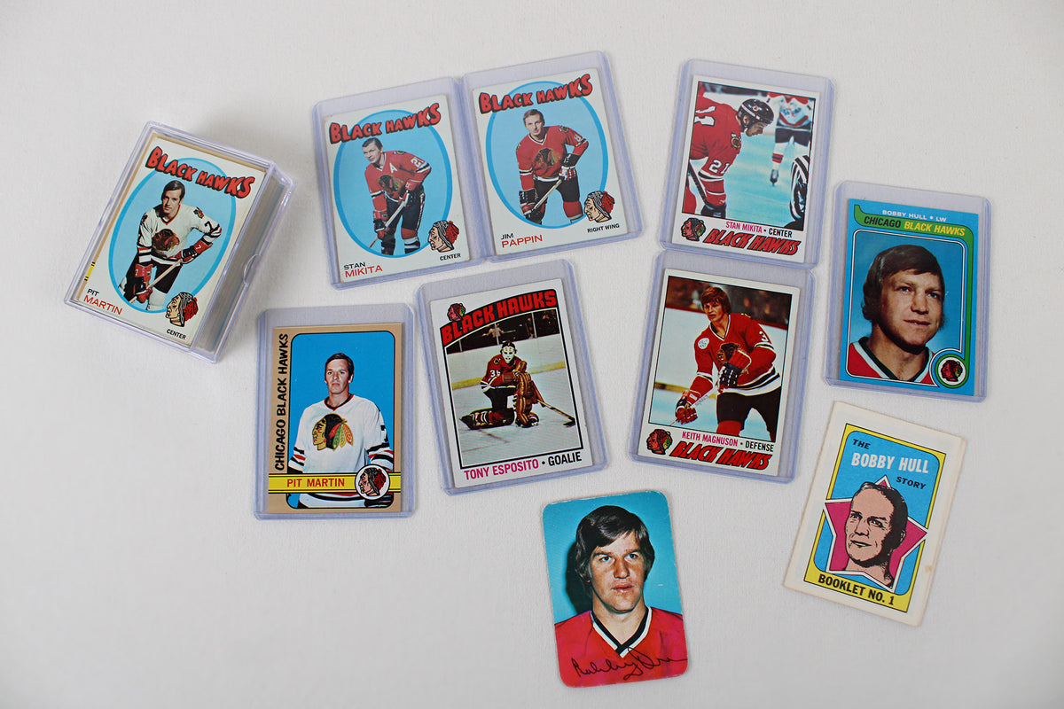 Chicago Blackhawks: Topps Hockey Card Team Pack, 1971-72 - 1980-81 