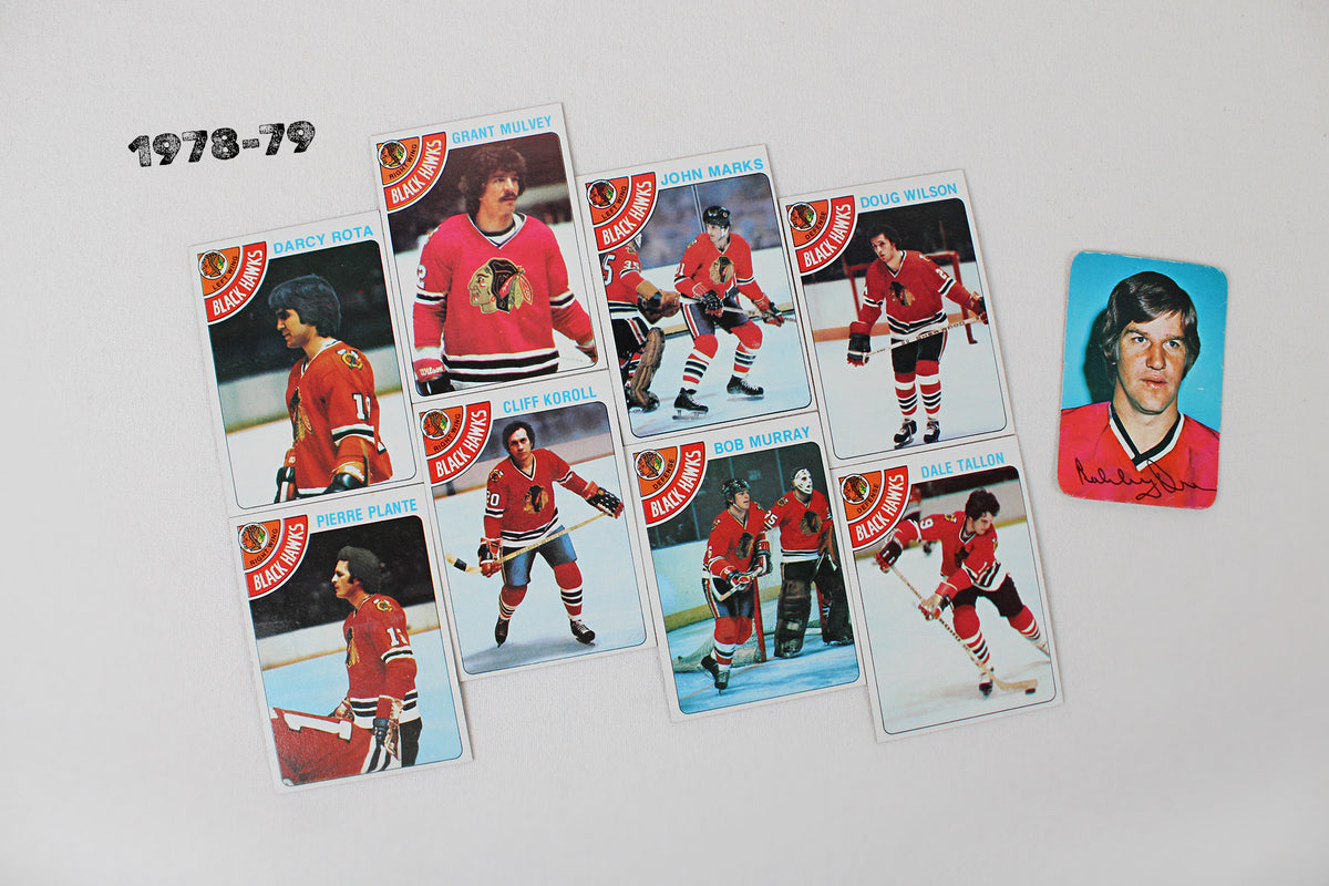 Chicago Blackhawks: Topps Hockey Card Team Pack, 1971-72 - 1980-81 
